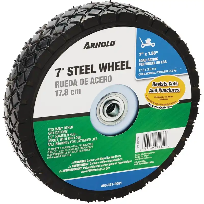 Arnold 490-321-0001 Offset Hub Wheel