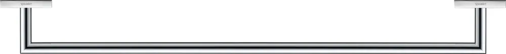 Duravit 0099591000 Karree 26 3/8 Single Towel Bar in Chrome