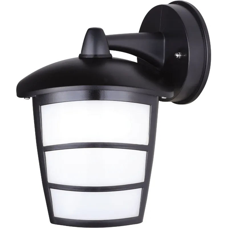 Canarm BRWL-POR12T-N-BK Black LED Downlight Outdoor Wall Fixture