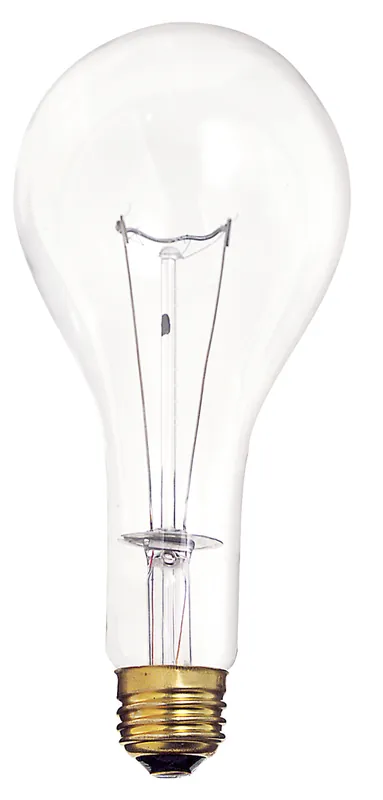 Satco S4959 Incandescent General Service Lamp 300 Watt PS25