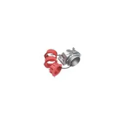 Arlington 8412 1 Connector for Larger MC Cable, Silver