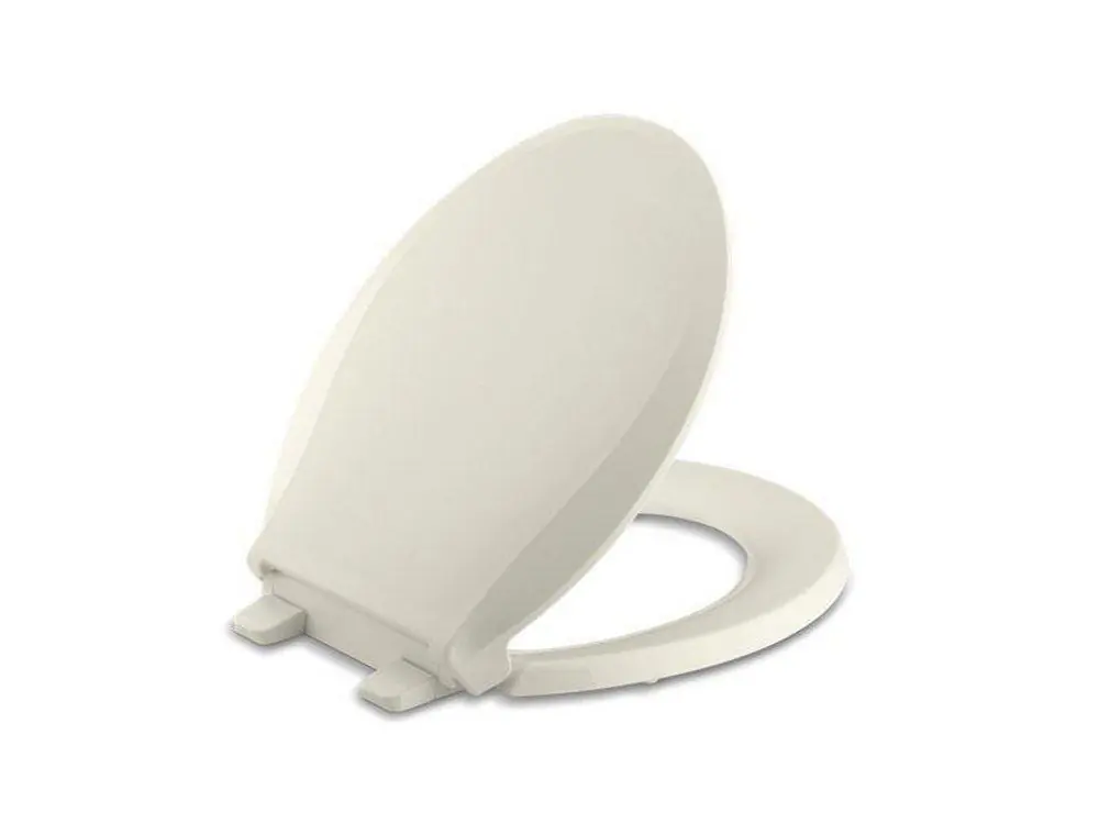 Kohler 7316-96 Cachet Round Closed Front Toilet Seat in Biscuit