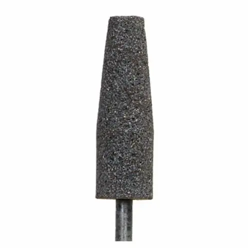 Norton 61463616463 NorZon NZ Type 52 Resin Bond Mounted Point 24 Grit 7/8 in Diameter