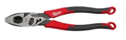 Milw Tool MT550C 9 Linemans Comfort Grip Pliers with Crimper and Bolt Cutter