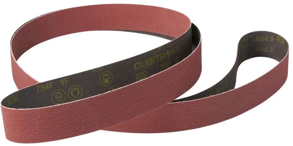 3M 7010512689 Cubitron ll 784F 36+ Grit Polyester Cotton/Precision Shaped Ceramic Cloth Belt