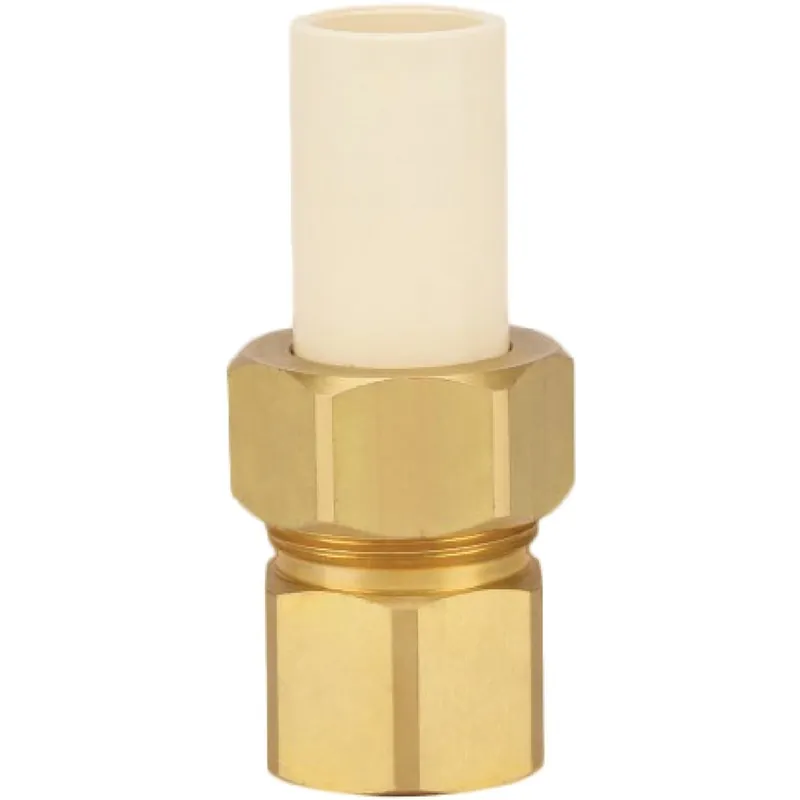 Homewerks 545-12-12-B 1/2 In. Slip x 1/2 In. FIP CPVC Transition Brass Union