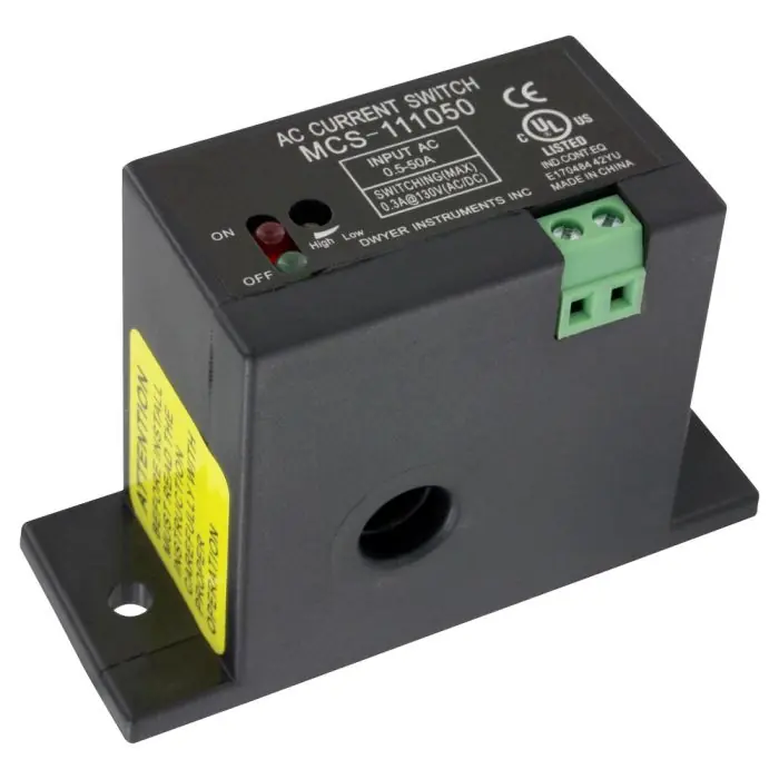 Dwyer MCS-111050 Miniature Current Switch Solid Core Mini