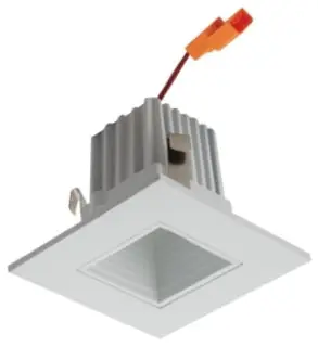 Elco E214C0630W 2 LED Baffle Trim 600Lmn 3K