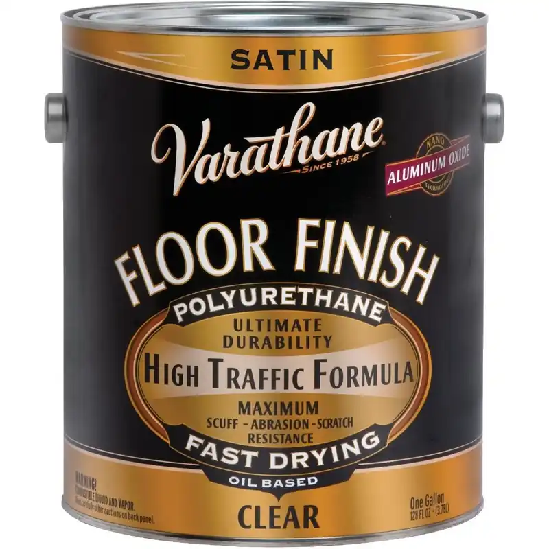Varathane 130231 Premium Oil-Based Clear Satin Floor Finish Gallon