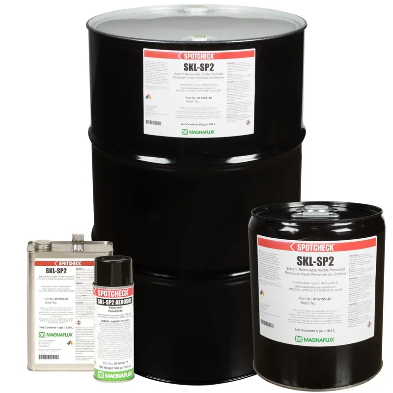 Magnaflux 01-5155-78 SKL-SP2 Penetrant Solvent Removable 10.5 oz