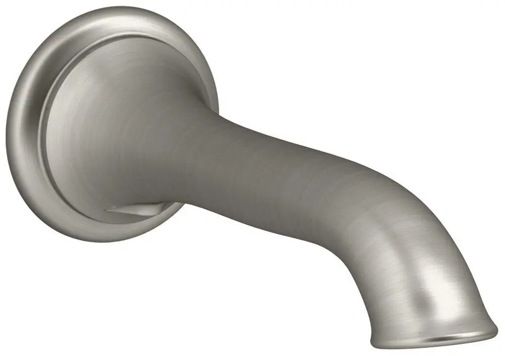 Kohler 72791-BN Artifacts Non-Diverter Tub Spout in Vibrant Brushed Nickel