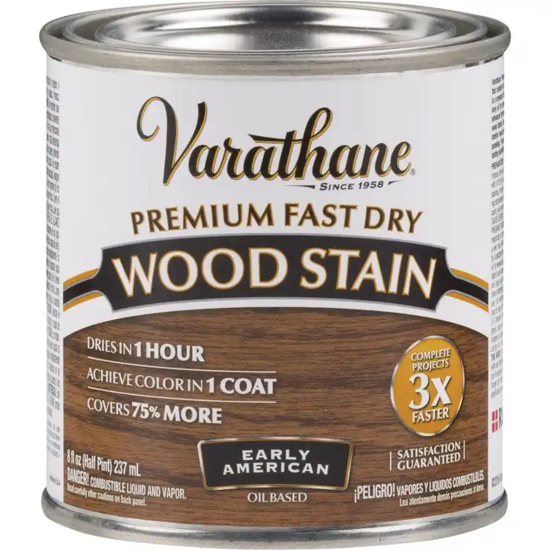 Varathane 262024 Fast Dry Early American Urethane Modified Alkyd Interior Wood Stain 1/2 Pt. Replacement MPN