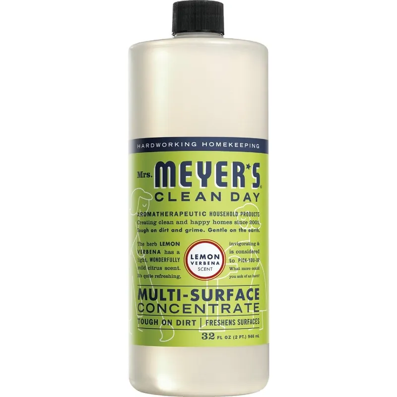 Mrs Meyers 12440 Clean Day Multi-Surface Concentrate 32 Oz Lemon Verbena