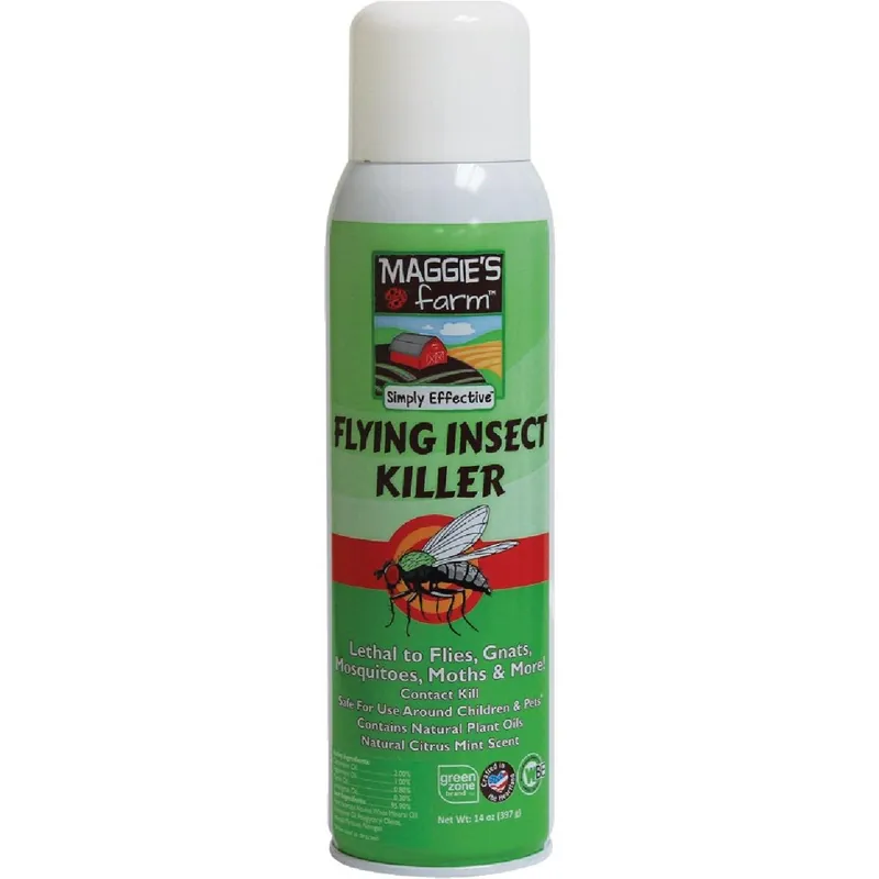 Maggie's Farm MFIK014 14 Oz. Aerosol Spray Flying Insect Killer