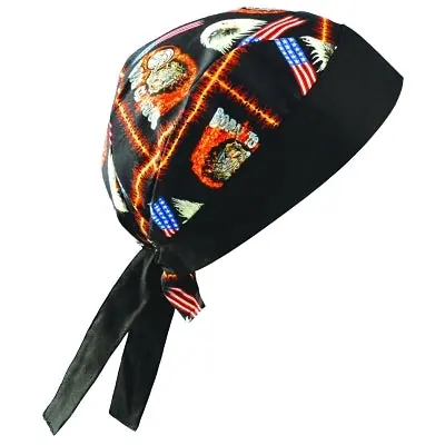 OccuNomix TN5-MOT Tuff Nougies Regular Tie Hats One Size Motorcycle