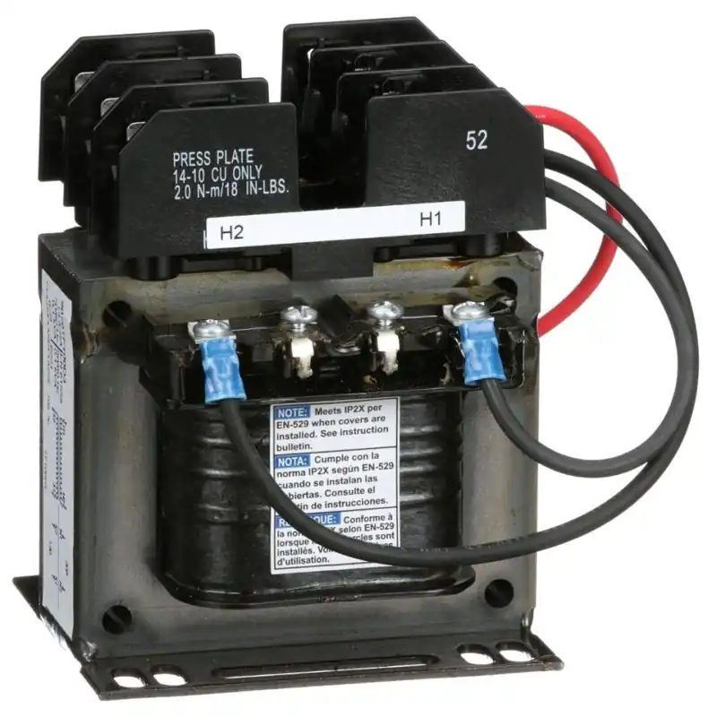 Square D 9070TF100D3 Transformer Control 100Va 208V-120V