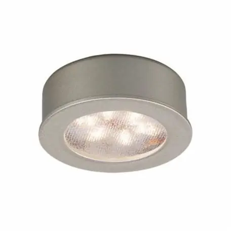 WAC HR-LED87-WT TaskWork Button Light, 12 VAC, (6) LED Lamp