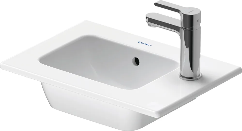 Duravit 0723430000 ME by Starck 16 7/8 Rectangular Wall Mounted Sink