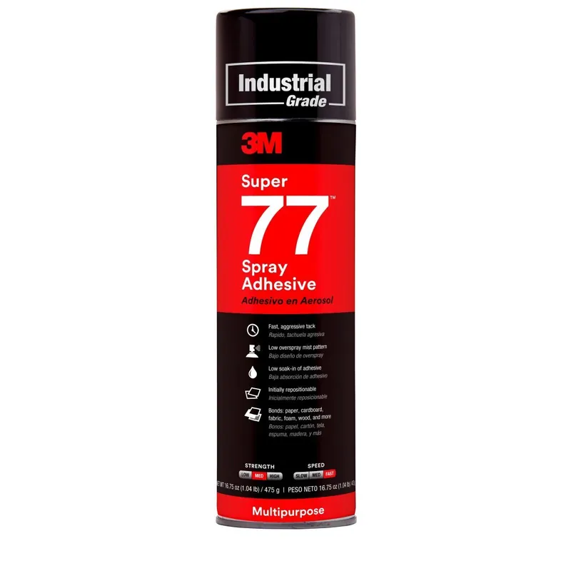 3M 7000028592 Super 77 Classic Spray Adhesive, 24 fl oz Can