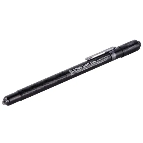 Streamlight 65058 Stylus LED Black Penlight with White LED - UL Listed