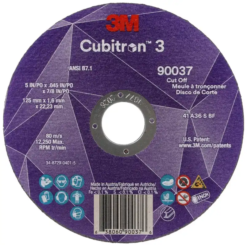 3M 7100304007 Cut-Off Wheel 5 X .045 X 7/8