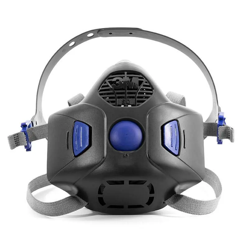 3M 7100172051 Secure Click Half Facepiece Respirator, Speaking Diaphragm, Medium