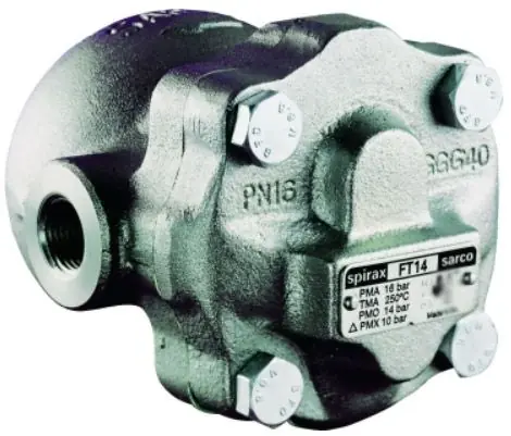 Spirax-Sarco 6150166 FT14-10 - 3/4 Cast Iron Float & Thermostatic Trap