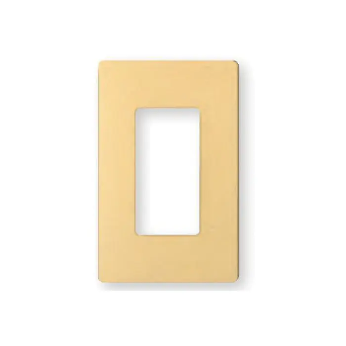 Diva® Satin Colors® SC-1-GS Designer Screwless Wall Plate 2.94 in W x 4.69 in H
