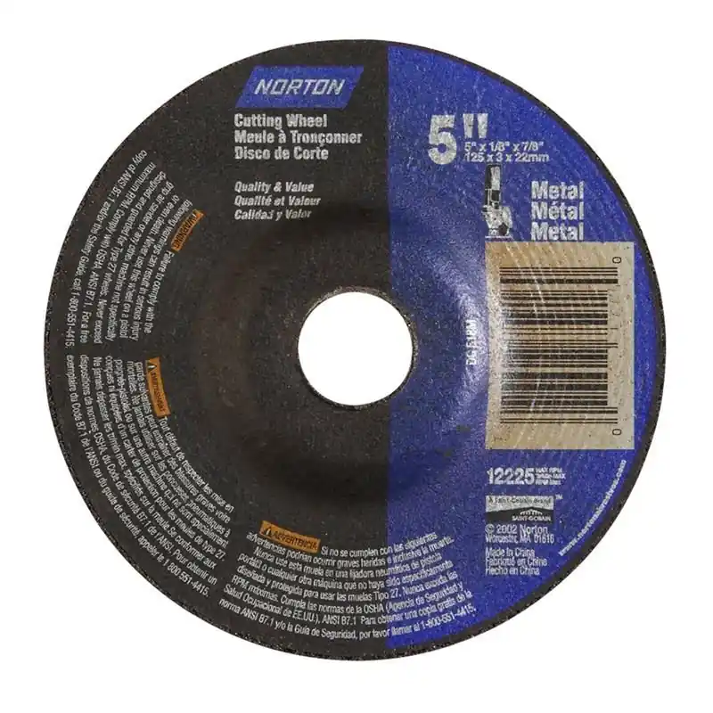 Norton 66252843616 Metal A Type 27 Grinding and Cutting Wheel