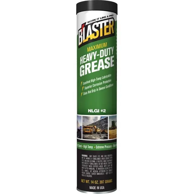 B'Laster GR-14C-HDG Maximum Heavy-Duty Grease, 14 oz Cartridge