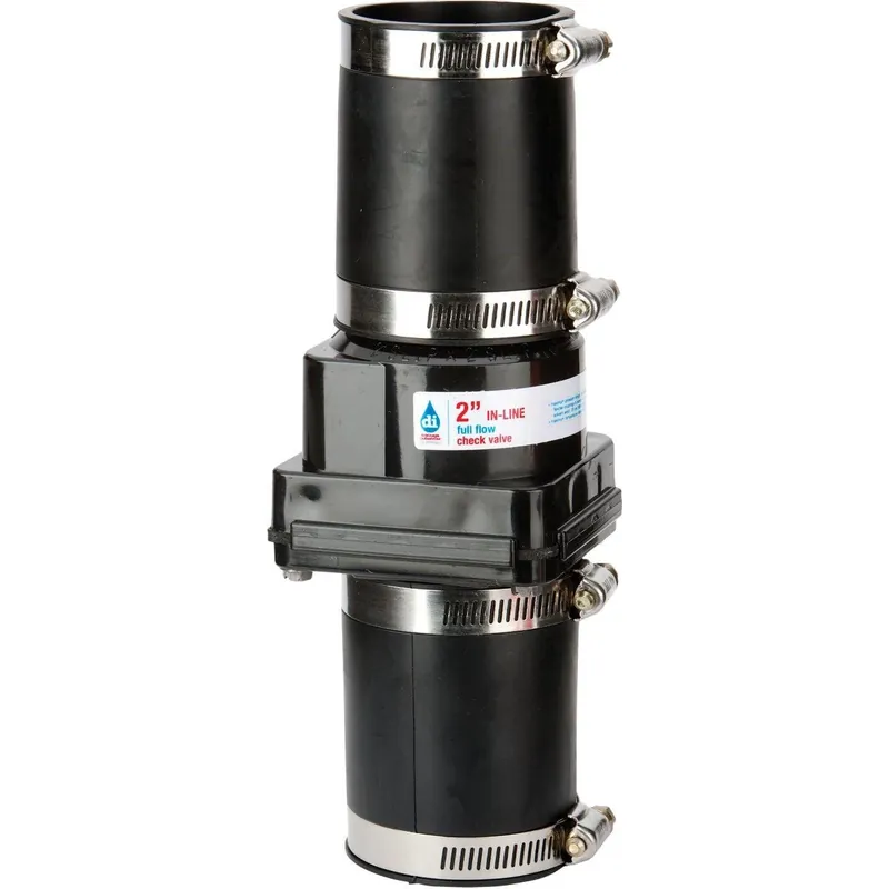 Drainage Industries CV02IN In-Line Sump Pump Check Valve