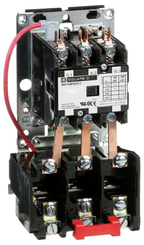 Square D 8911DPSO13V06 Starter 600Vac 20Amp Dps +Options
