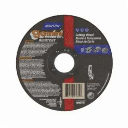 Norton 66252841213 Gemini RightCut A Type 01/41 Right Angle Cut-Off Wheel