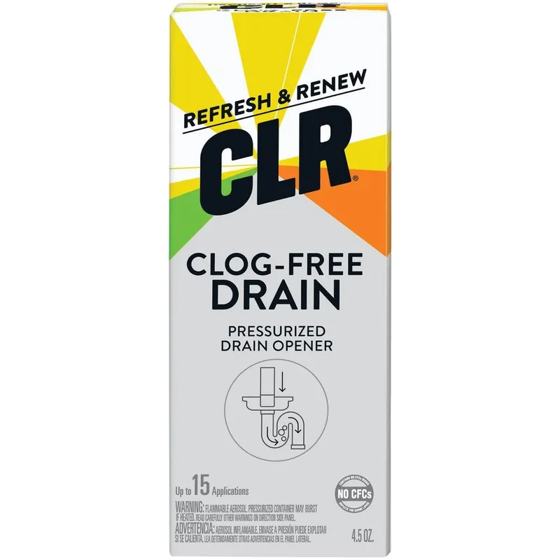 CLR PP 6 Clog Free Drain 4.5 Oz Air-Pressure Drain Opener