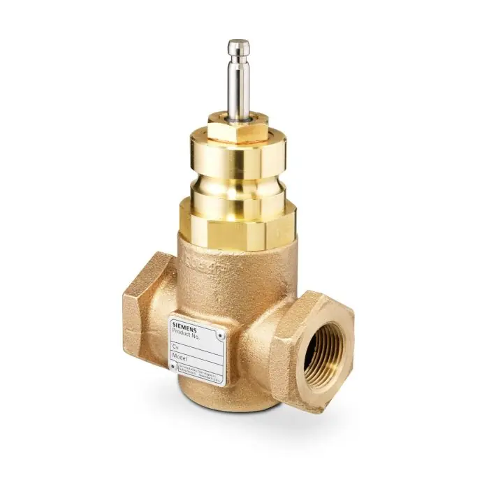 Siemens 599-03023 Globe Valve, 2 Way, 1 in. NPT, 10 Cv