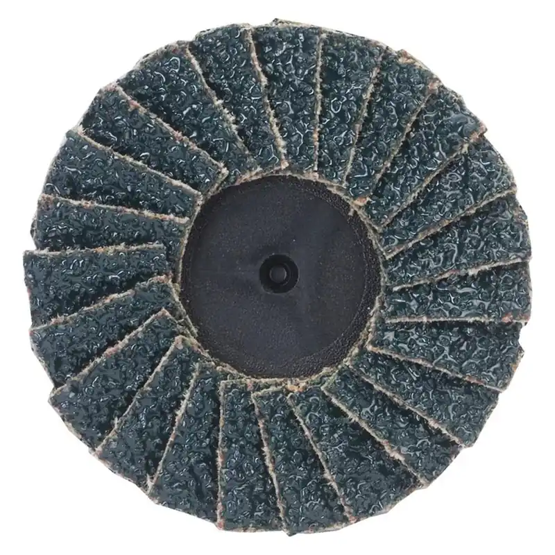 Norton 77696090167 BlueFire Zirconia Alumina Coarse Grit Flat Mini Flap Disc