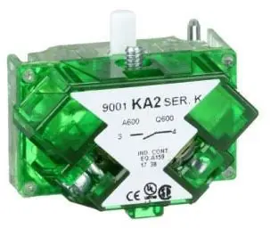 Square D 9001KA2 30Mm Contact Block 1N/O