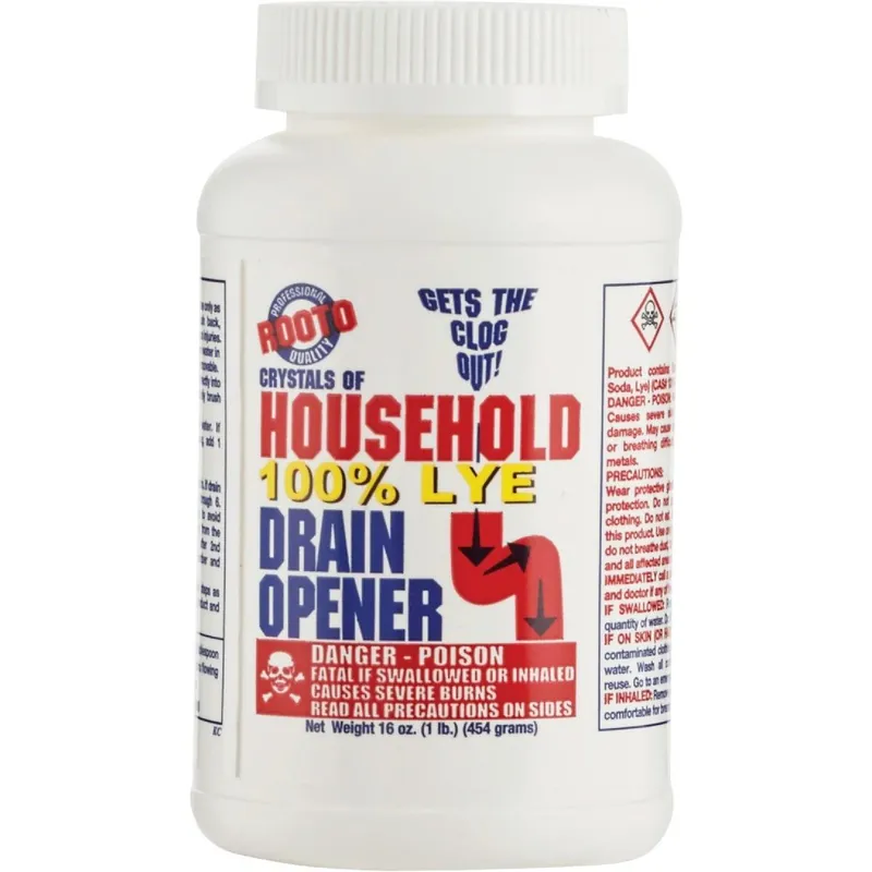 Rooto 1030 Crystal Lye Drain Opener Each