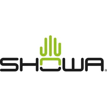 Showa 240-08 Flame Resistant Flat Dipped Sponge Neoprene Palm Coating Gray With Black 13 Gauge Kevlar Liner Tactile Grip Arc Flash Level 2 ANSI Cut Level A4