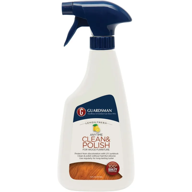 Guardsman 461300 Lemon Anytime Clean & Polish for Wood Furniture