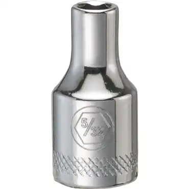 DeWalt DWMT86021OSP 1/4 in Drive Polished Chrome Standard Socket