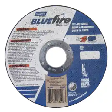 Norton 66252843208 BlueFire RightCut A Type 01/41 Right Angle Cut-Off Wheel