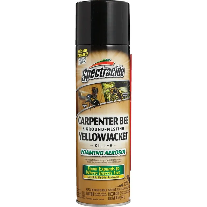 Spectracide HG-53371 Carpenter Bee & Yellow Jacket Killer 16 Oz. Aerosol Spray