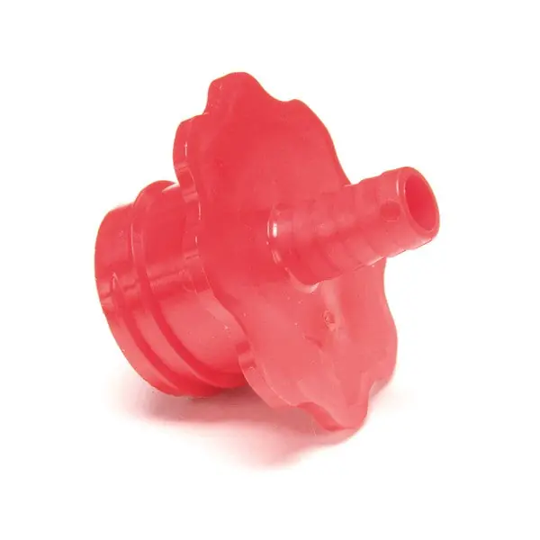 Adapter Bib 3/8 Barb Red CC 20-1110-20 for Multiplex