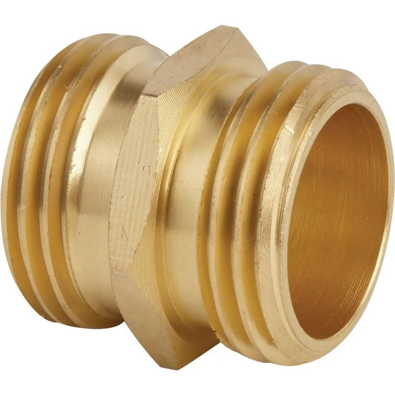 Best Garden GB-9554+GM294 Brass Non-Swivel Hose Connector