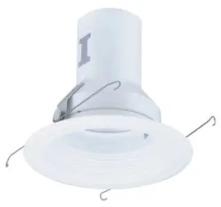 Elco Lighting EL511W 5 Metal Baffle Splay