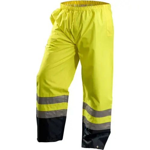 OccuNomix LUX-TENR-Y2X Premium Breathable Pants Class E Waterproof Hi-Vis Yellow 2XL