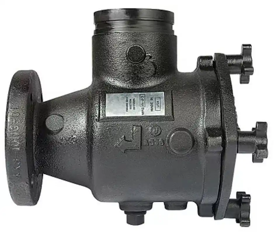 Gruvlok 0390050144 Fig 7260 Tee 10 in. Ductile Iron Grooved 6 Mesh Valve Strainer