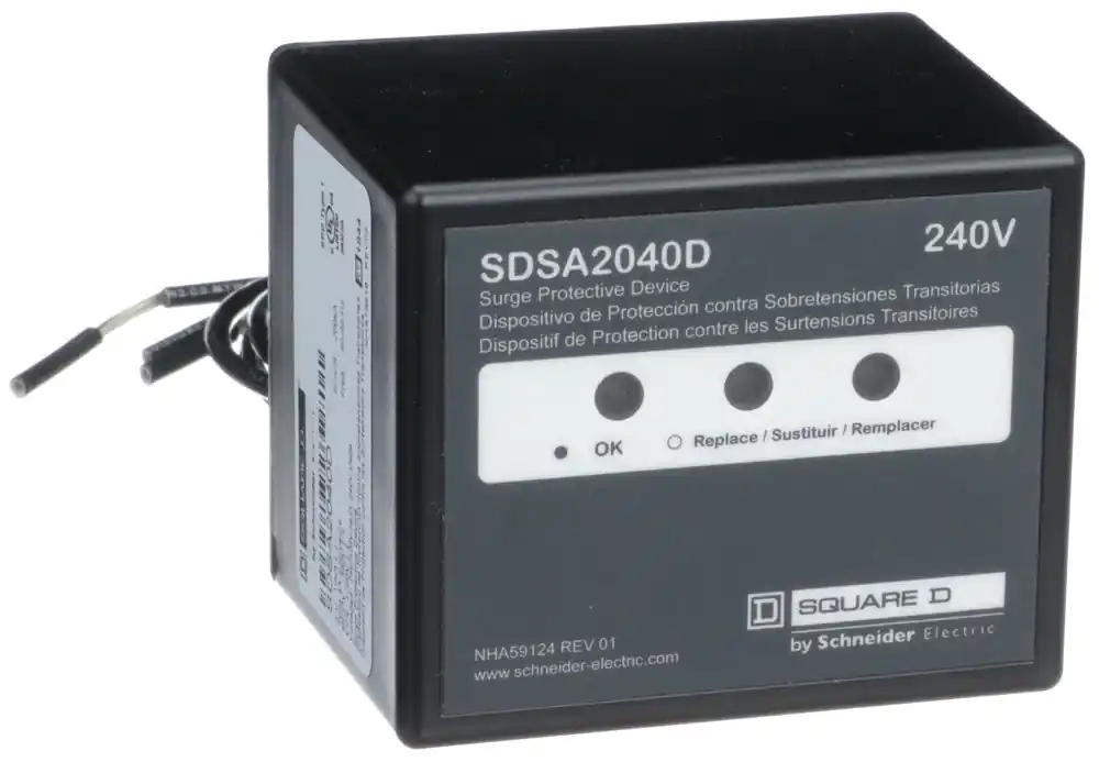 Square D SDSA2040D Spd T1 Sdsa 40Ka 240V Delta 3P3W
