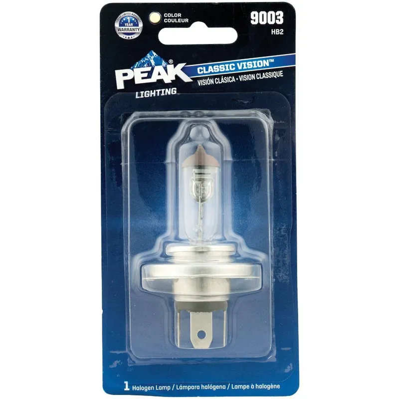 Peak 9003-BPP Classic Vision 9003 HB2 12V Halogen Automotive Bulb